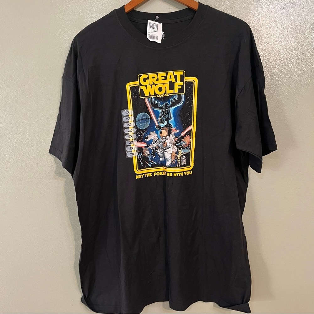 The Duck Company Black Men’s Unisex  Graphic T-Shirt Size 2XL NWT